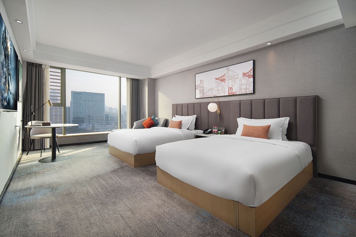 Superior Twin Room, City View | View from room