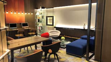 Lobby sitting area