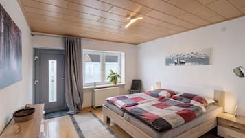 1 sovrum, gratis wi-fi och sängkläder