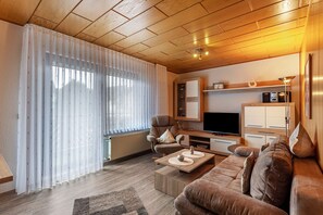Tv och en stereo