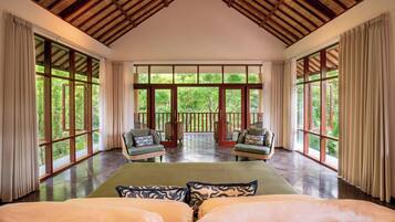 Vila Panorama, 2 kamar tidur, pemandangan gunung | Didekorasi berbeda-beda dan dilengkapi dengan perabotan berbeda-beda