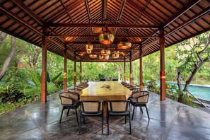 Restaurante al aire libre