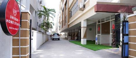 Fachada da propriedade