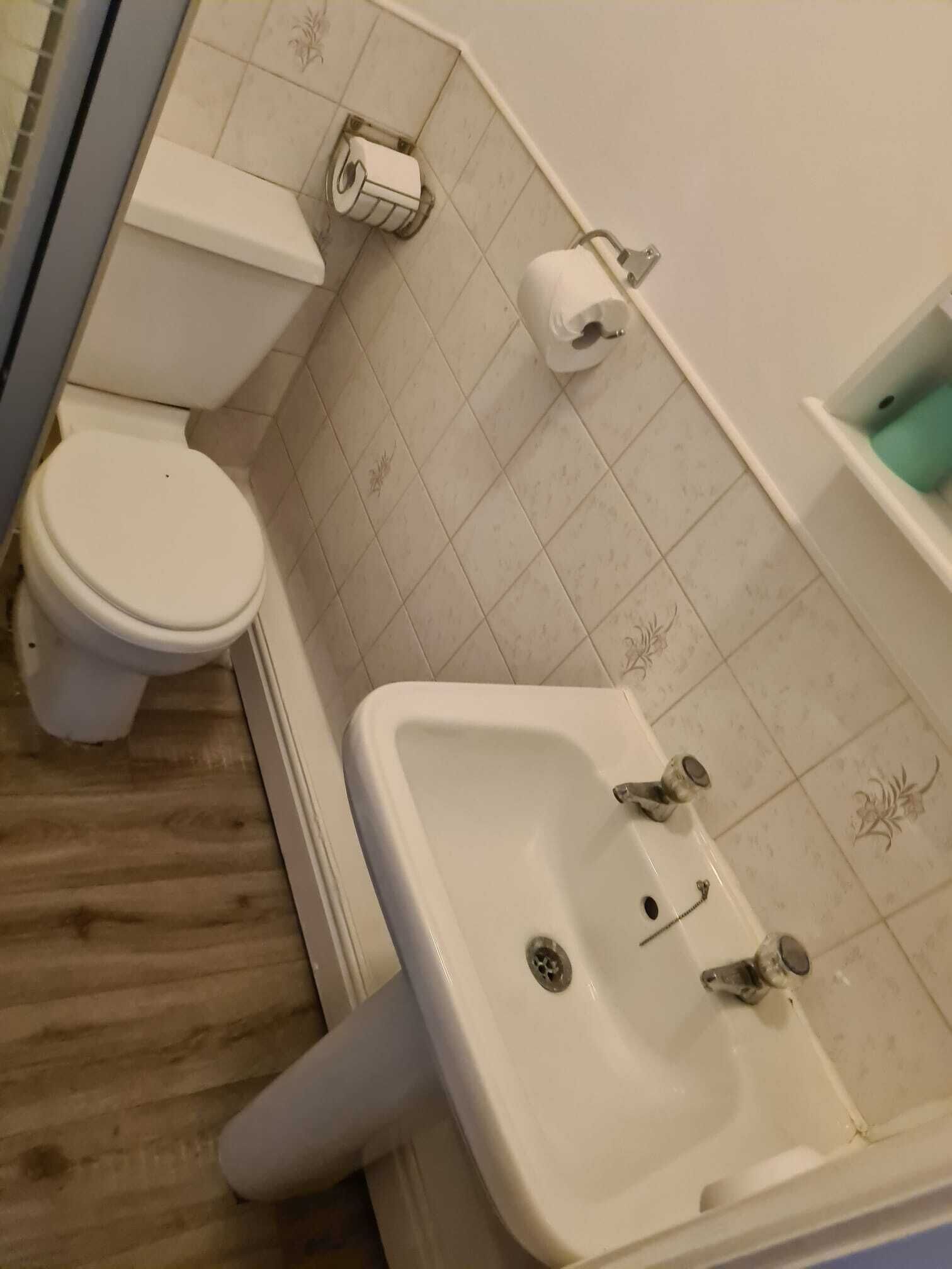 Towels, soap, toilet paper