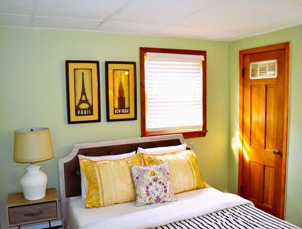 2 habitaciones, tabla de planchar con plancha y wifi 