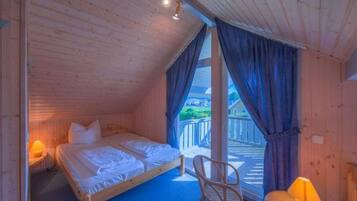 2 Schlafzimmer, Reisekinderbett, kostenloses WLAN