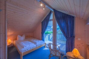 2 Schlafzimmer, Reisekinderbett, kostenloses WLAN