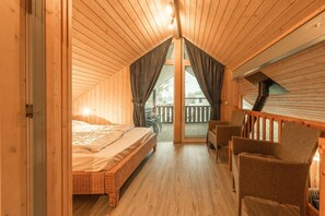 2 bedrooms, travel crib, free WiFi - Ferienhaus im Ferienpark Mueritz (Rechlin)
