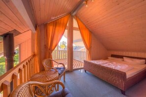 2 室のベッドルーム、旅行用ベビーベッド、WiFi (無料)