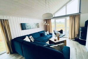 TV connectée, cheminée