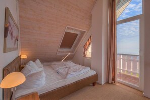 2 室のベッドルーム、旅行用ベビーベッド、WiFi (無料)