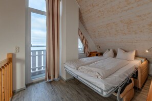 2 Schlafzimmer, Reisekinderbett, kostenloses WLAN