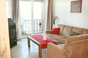 TV connectée, cheminée