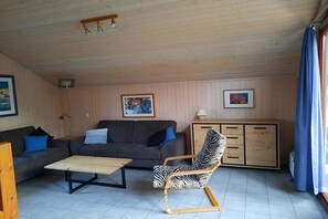 TV connectée, cheminée