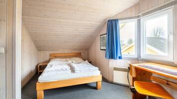 2 quartos, berço de viagem