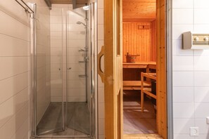 Sauna - skandinavisches Ferienhaus in Mirow (Granzow)