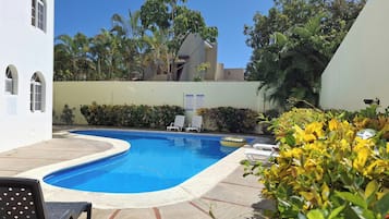 Apartment, 1 Bedroom, Smoking, Balcony | Pool | Outdoor pool