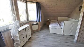 3 soveværelser, weekendseng