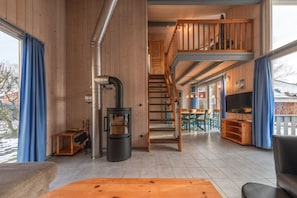 スマートテレビ、暖炉