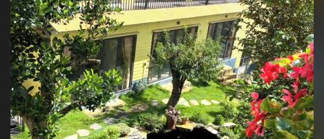 Voorkant van accommodatie