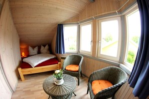 3 soverom og reiseseng for barn