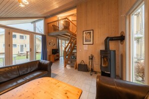 TV connectée, cheminée