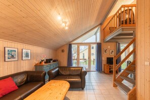 TV connectée, cheminée