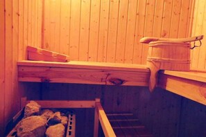 Sauna - exklusives skandinavisches Ferienhaus (Granzow)