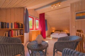 3 soverom og reiseseng for barn