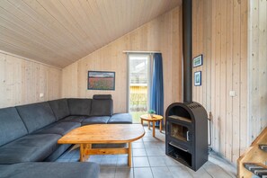 Fernseher, Kamin