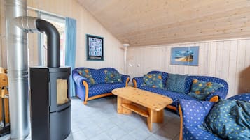 Fernseher, Kamin