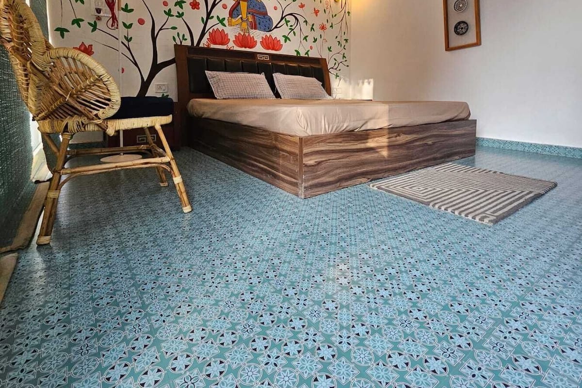 Double Room, Mountain View | 1 bedroom, premium bedding, memory foam beds, bed sheets