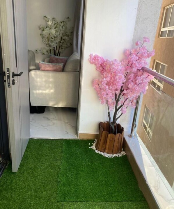 Classic-Apartment | Balkon
