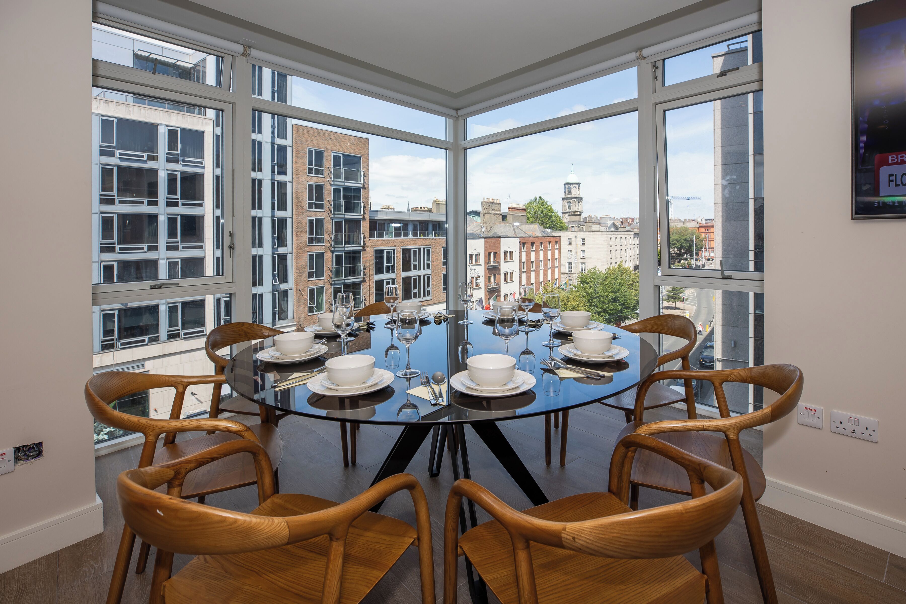 豪華公寓, 3 間臥室, 非吸煙房, 廚房 | 城市景