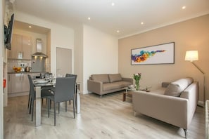 Appartement, 2 chambres, non-fumeur, cuisine | Coin séjour