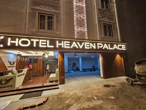 Voorkant van accommodatie