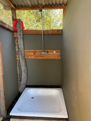 Luxury Tent, Resort View | Bathroom