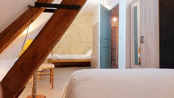 3 chambres, Wi-Fi gratuit, draps fournis