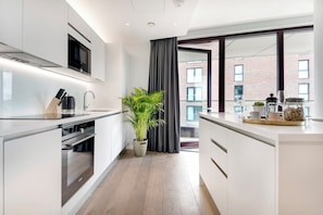 Lägenhet Deluxe - utsikt mot staden | 2 sovrum