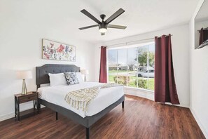 4 soverom, strykejern/-brett, reiseseng for barn og wi-fi