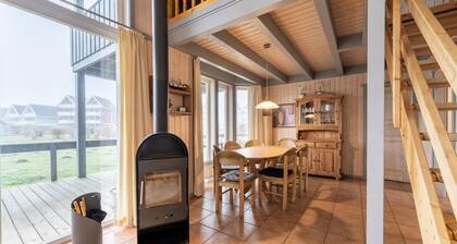 Ferienhaus mit moderner Einrichtung