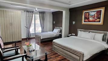 Ljudisolering, strykjärn/strykbräda och gratis wi-fi