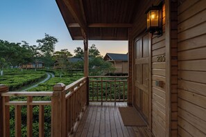 Luksus-alpehytte, hageutsikt | Utsikt fra rommet