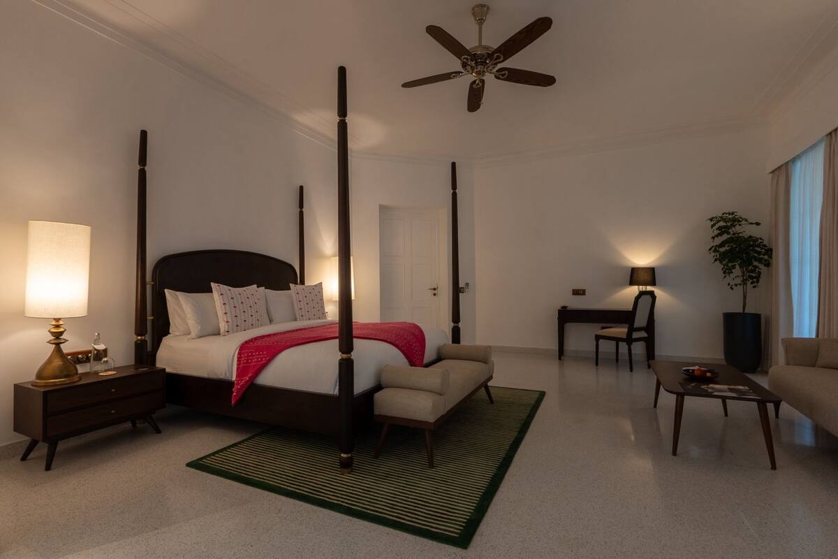 1 quarto, roupas de cama premium