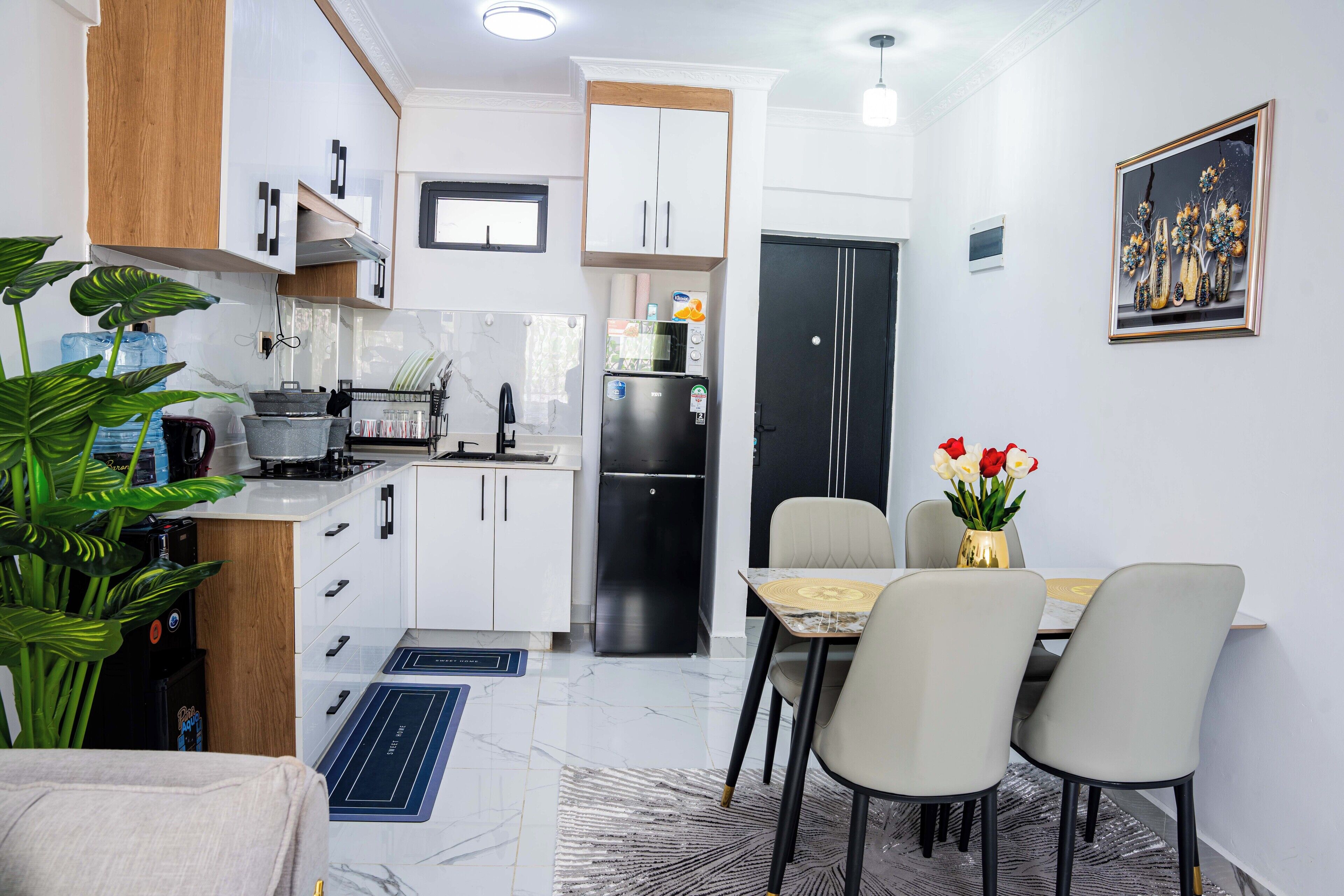 Superior Apartment, 2 Bedrooms, Private Bathroom, City View | Private kitchen