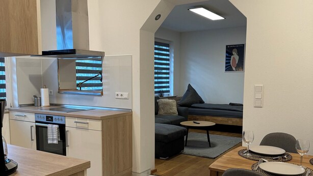 Interior - Stylish apartment in a central location (Dissen am Teutoburger Wald)