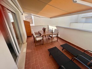 Classic Apartment | Terrace/patio - apartamentos Rincón del mar  (Velez-Malaga)