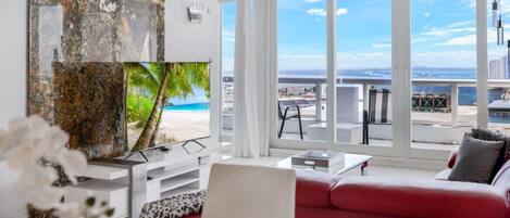 Lägenhet | 1 sovrum, skrivbord och internet