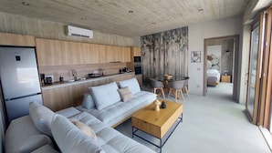 Villa superior, vistas al mar | Zona de estar