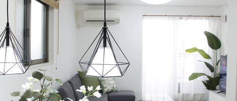 TV connectée, cheminée